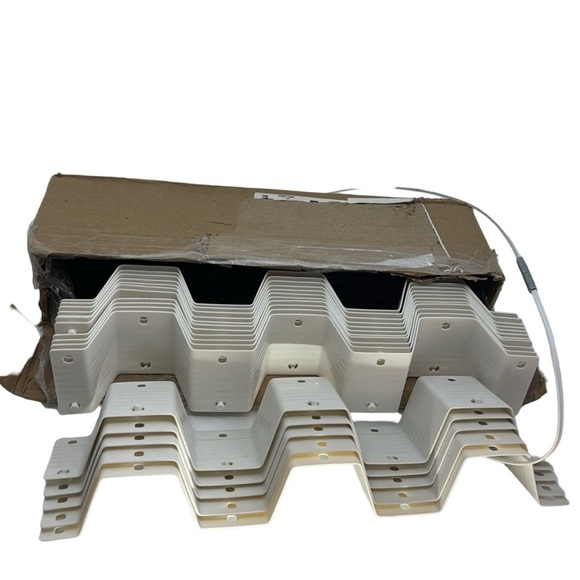 Poeland 8-Pack DIY Honeycomb Drawer Divider Organizers - White - Picture 7 of 7